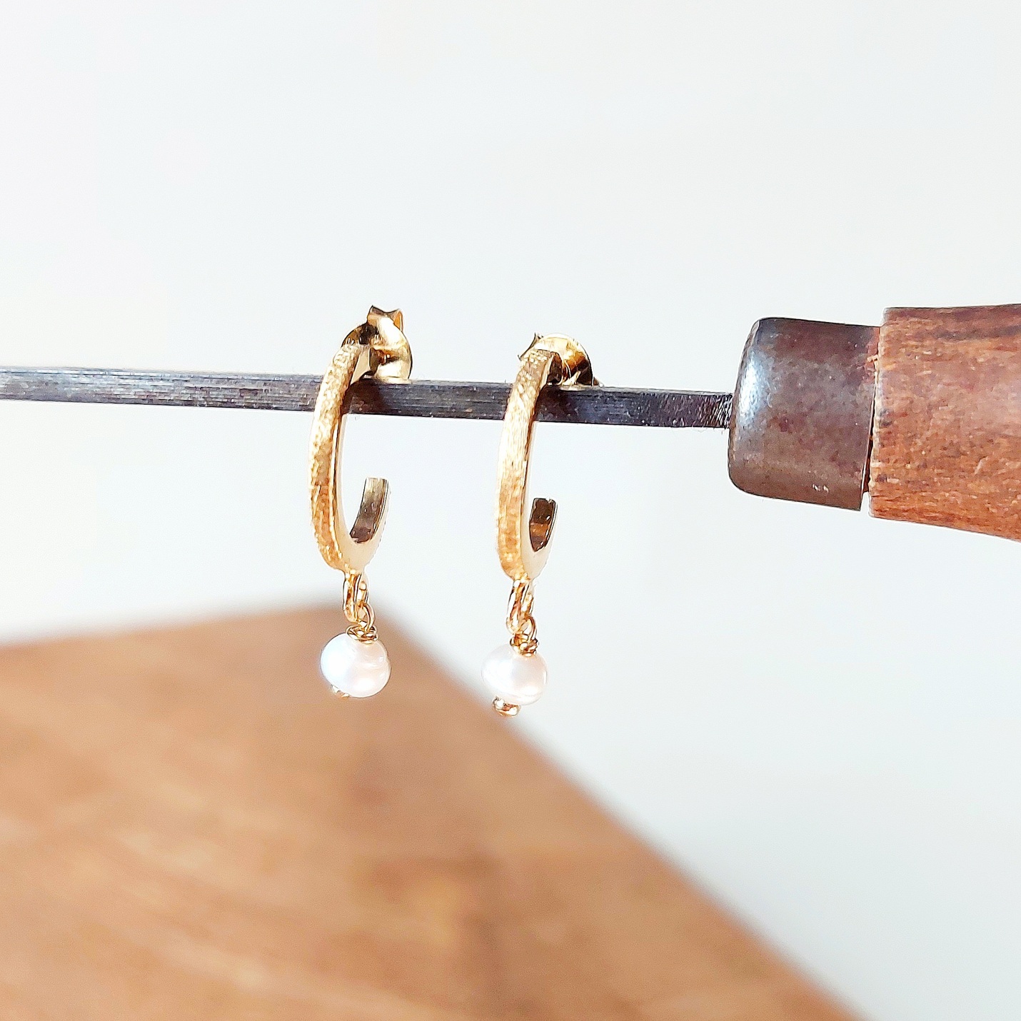 Pendientes artesanales lara