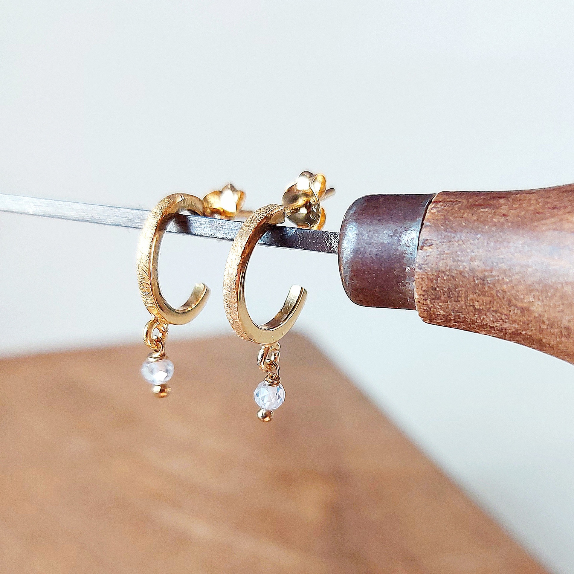 Pendientes artesanales lara