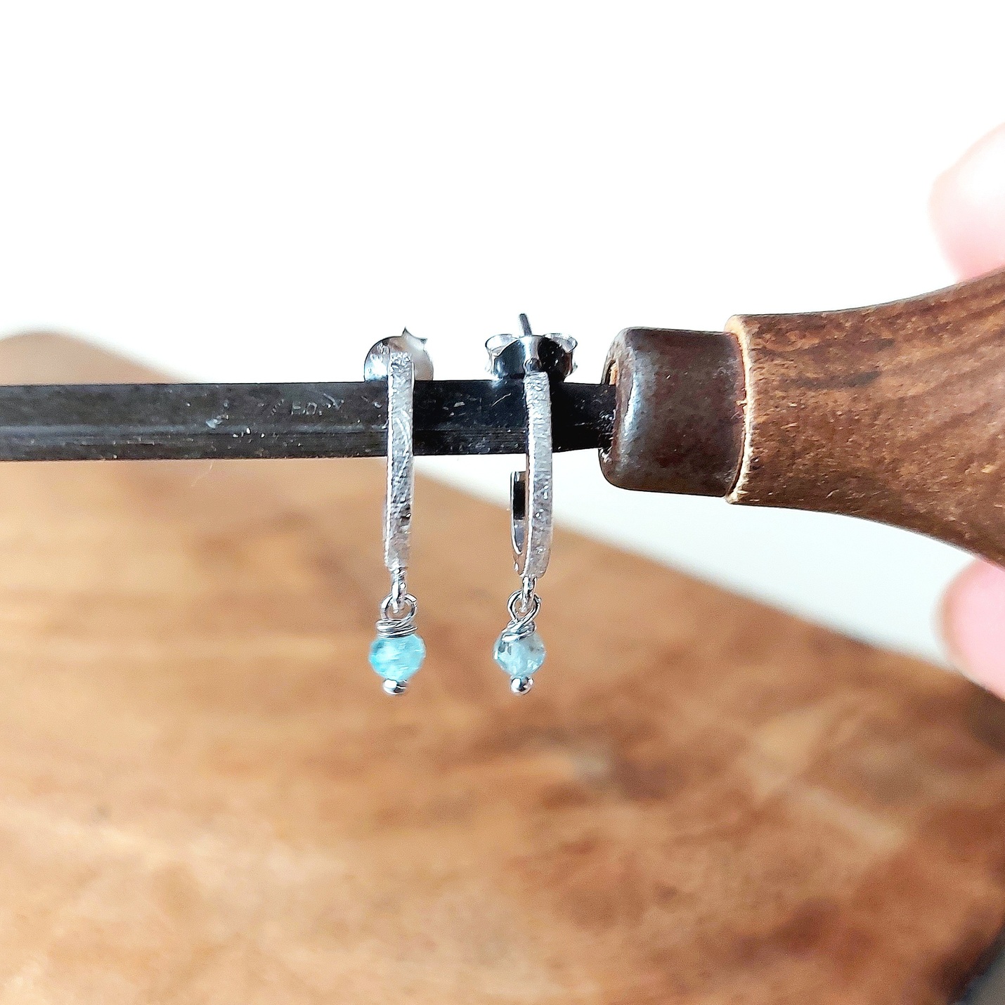 Pendientes artesanales lara