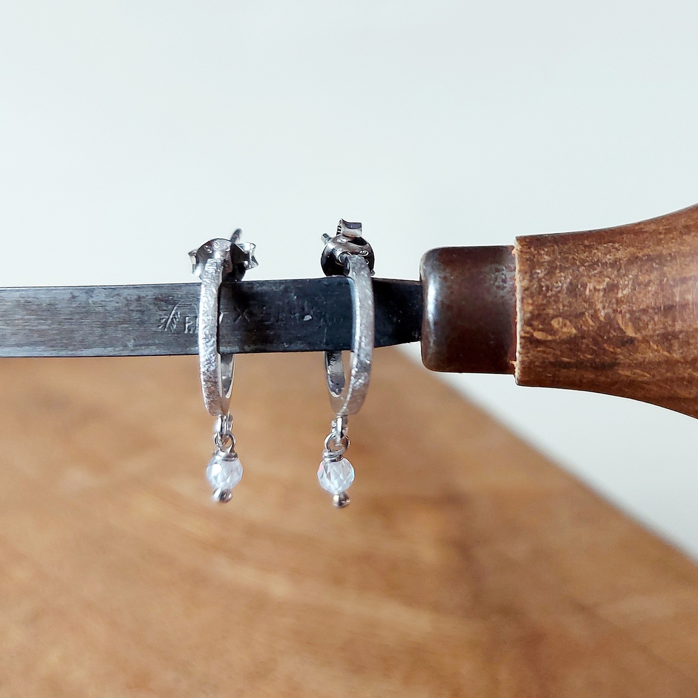 Pendientes artesanales lara