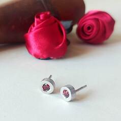 Pulsera Àneu Diamante y Plata