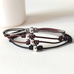 Pulsera Mia grande Plata con baño de oro y Espinela