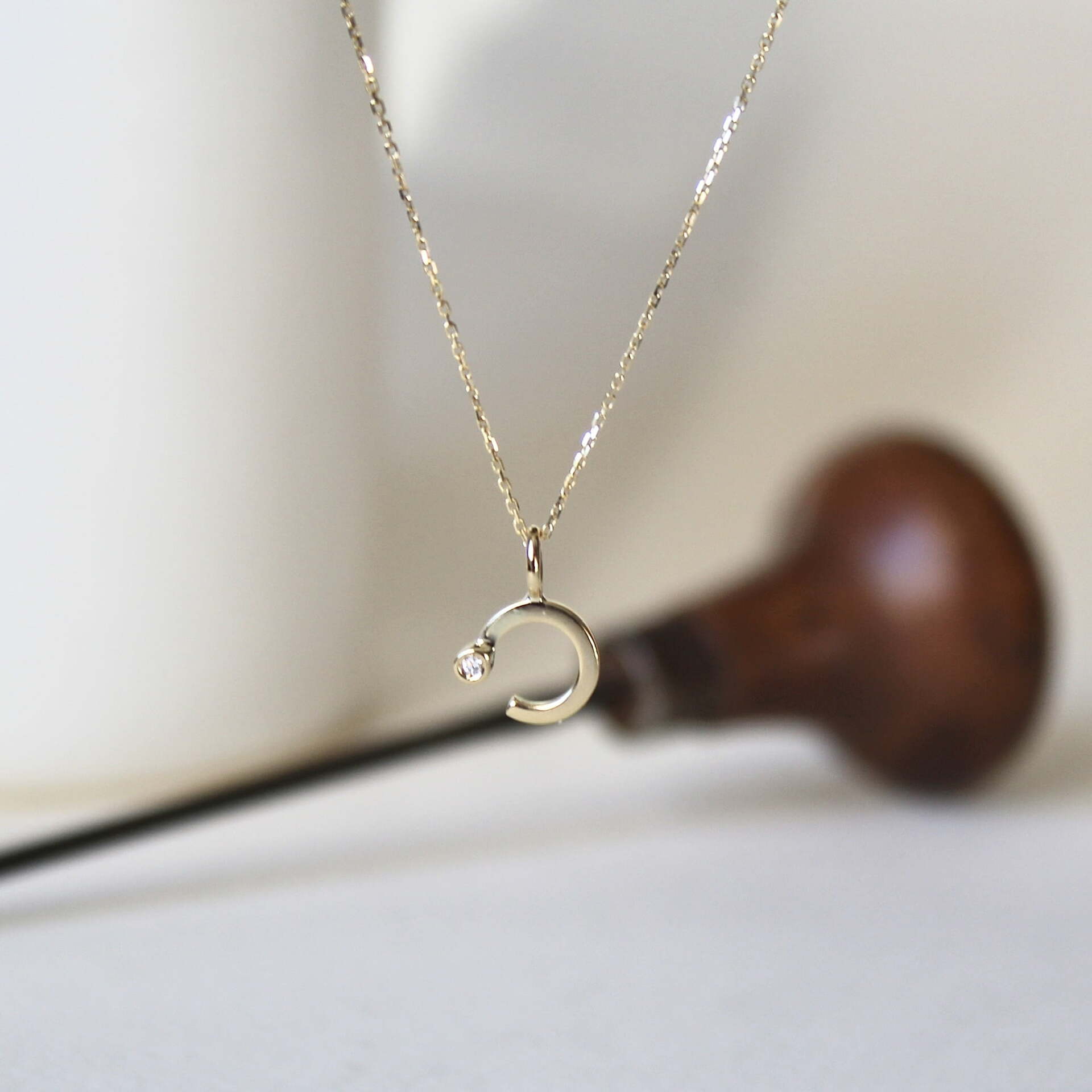 Joyas hechas a mano Colgante ARLET Diamante y Oro