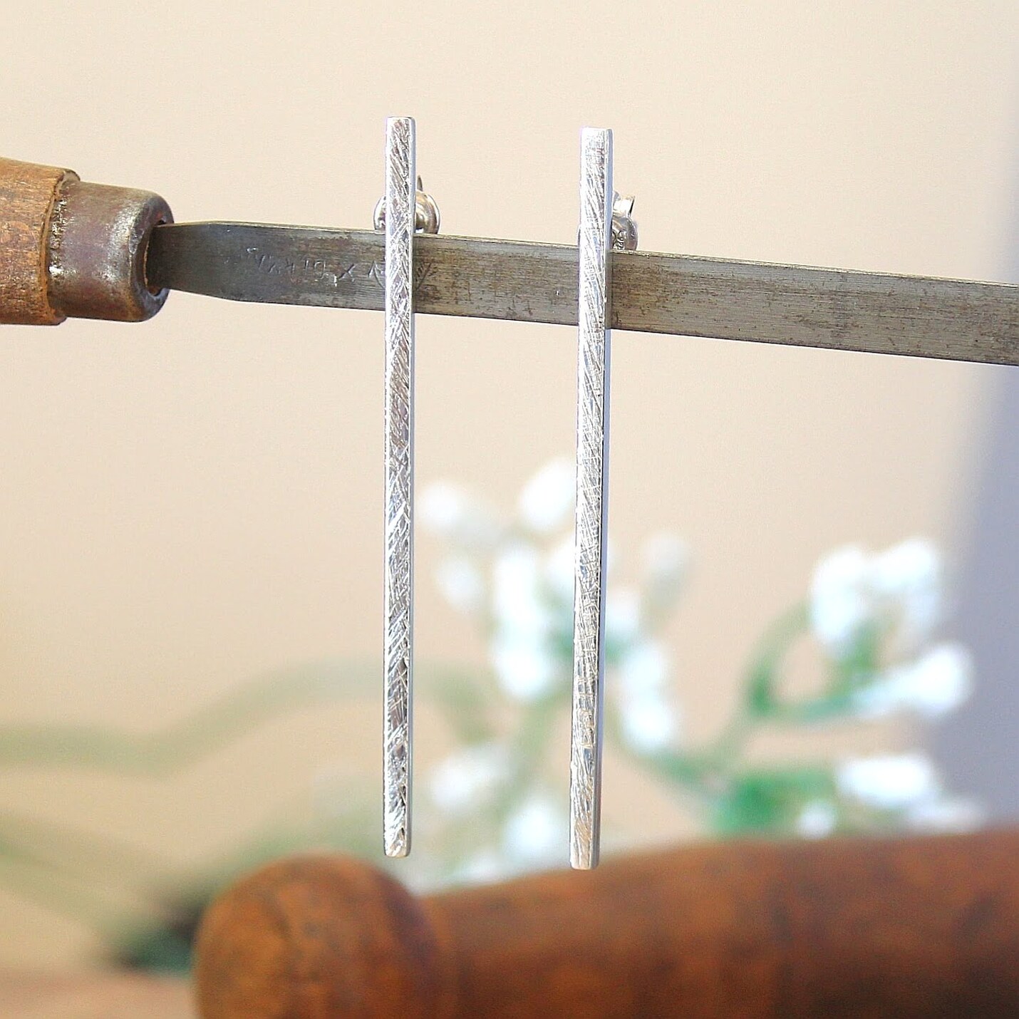 Colgante Rusk Plata grande