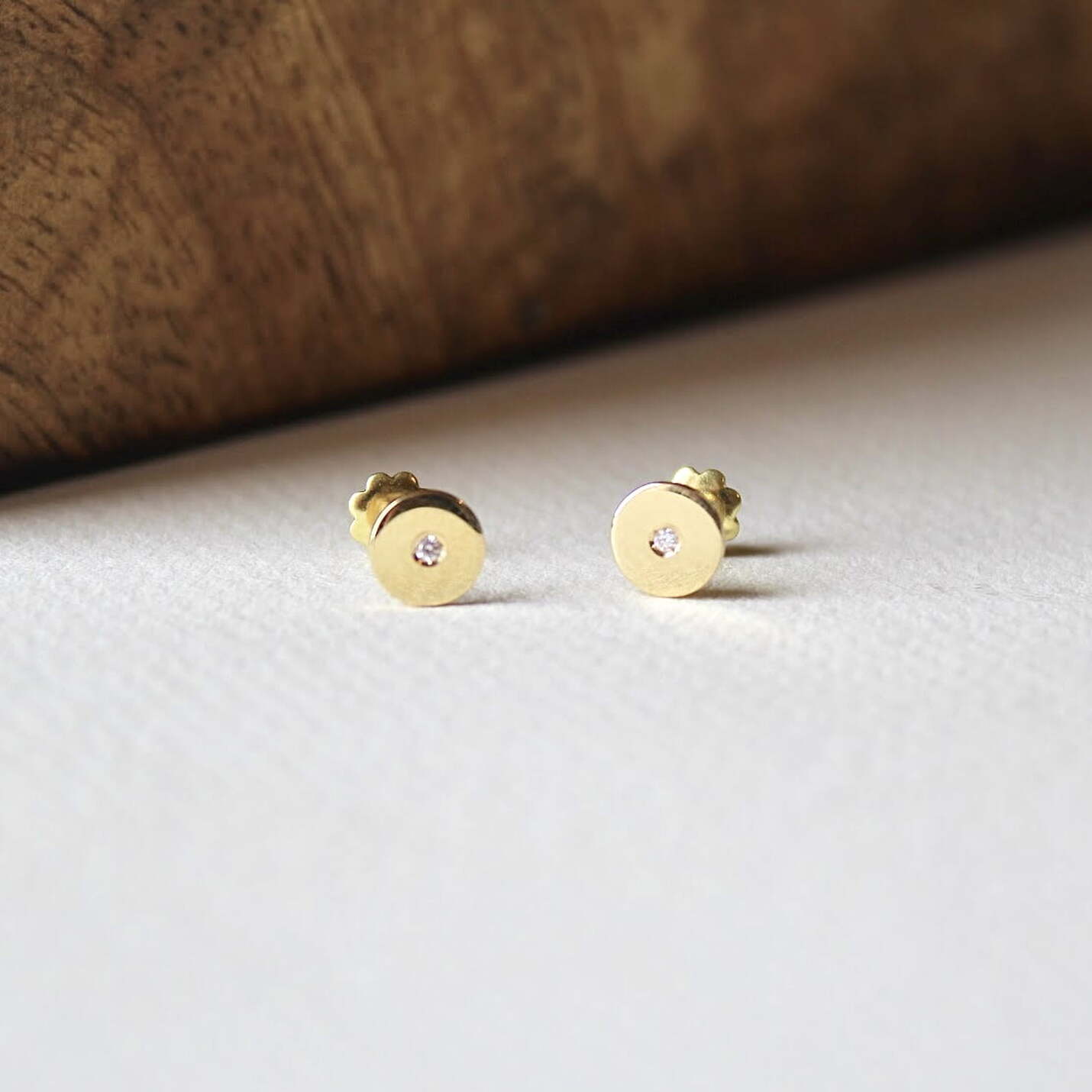 Colgante Dúnia Oro y Diamante con cadena