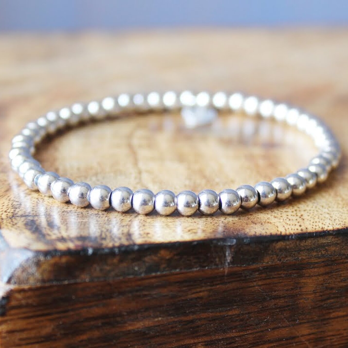 Pulsera Bolas grandes Plata