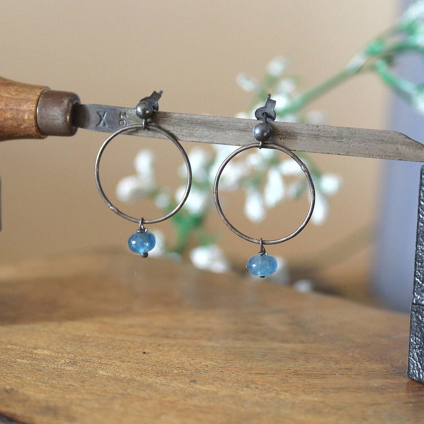 Pendientes Asia Apatito y Plata