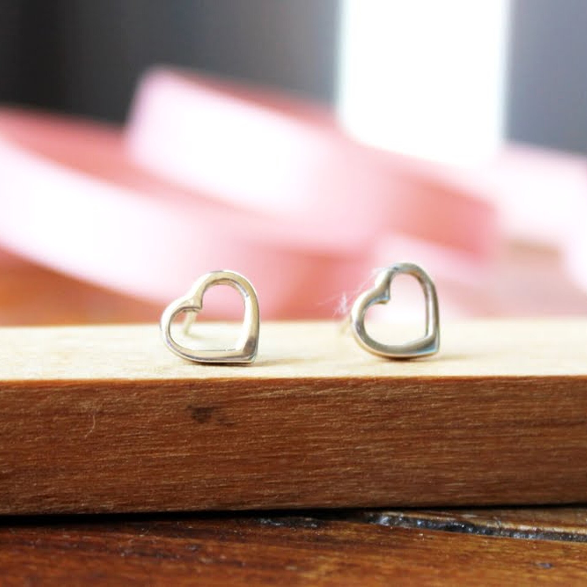 Pendientes Corazón Plata