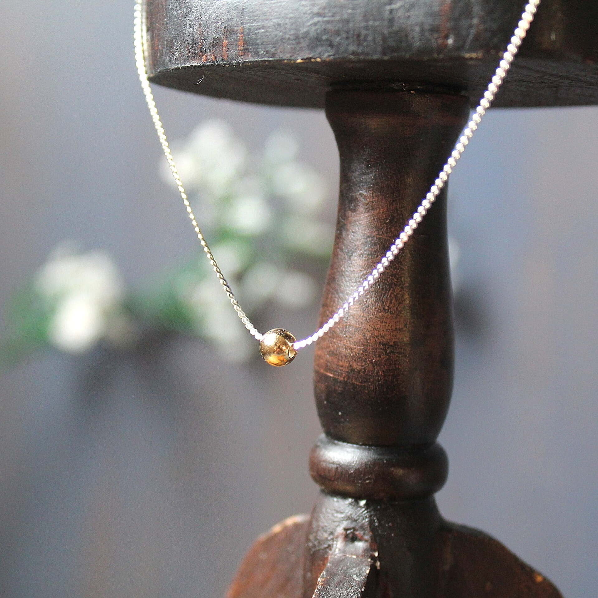 Joyas artesanales Colgante Sol Plata con Baño de Oro