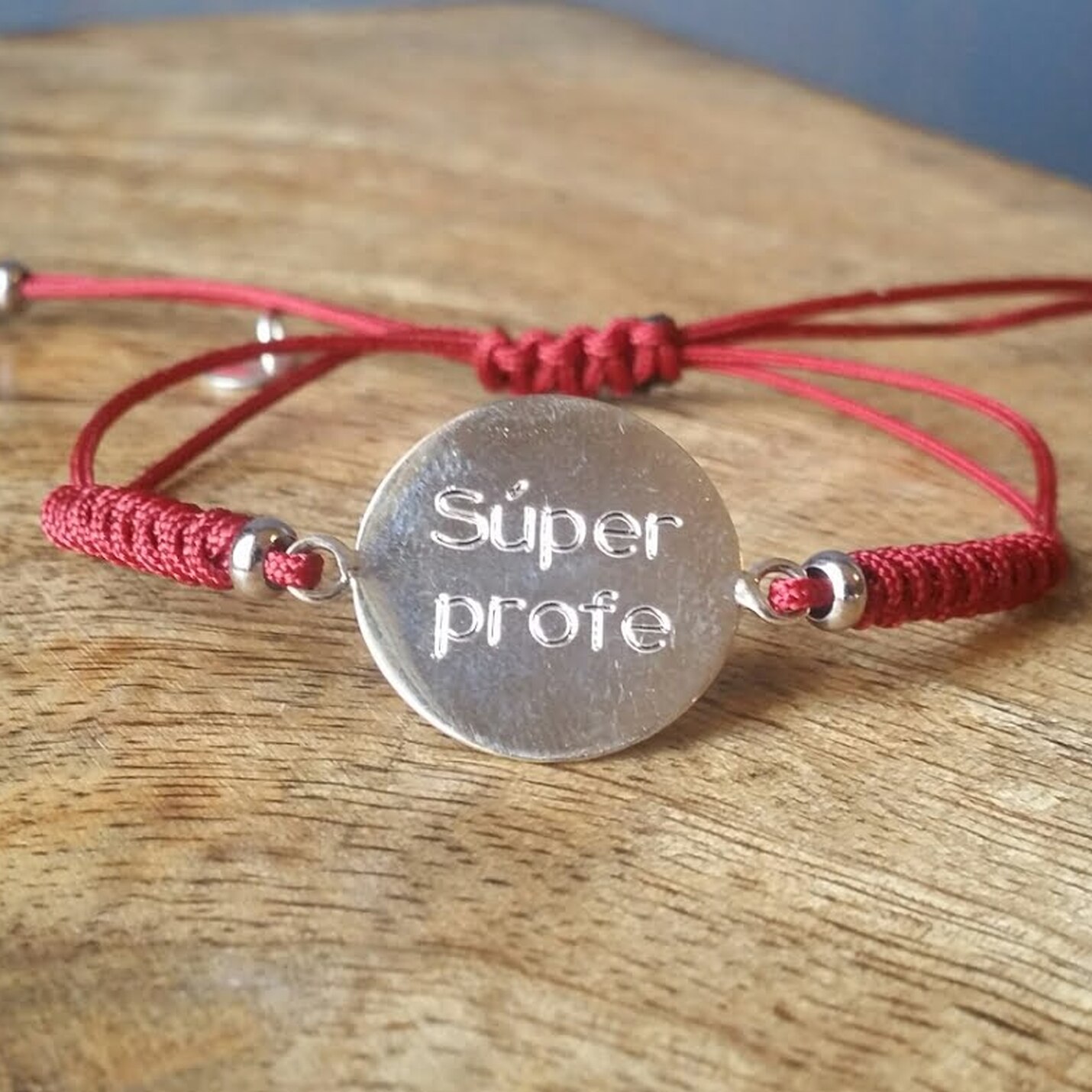 Pulsera Plata Superprofe