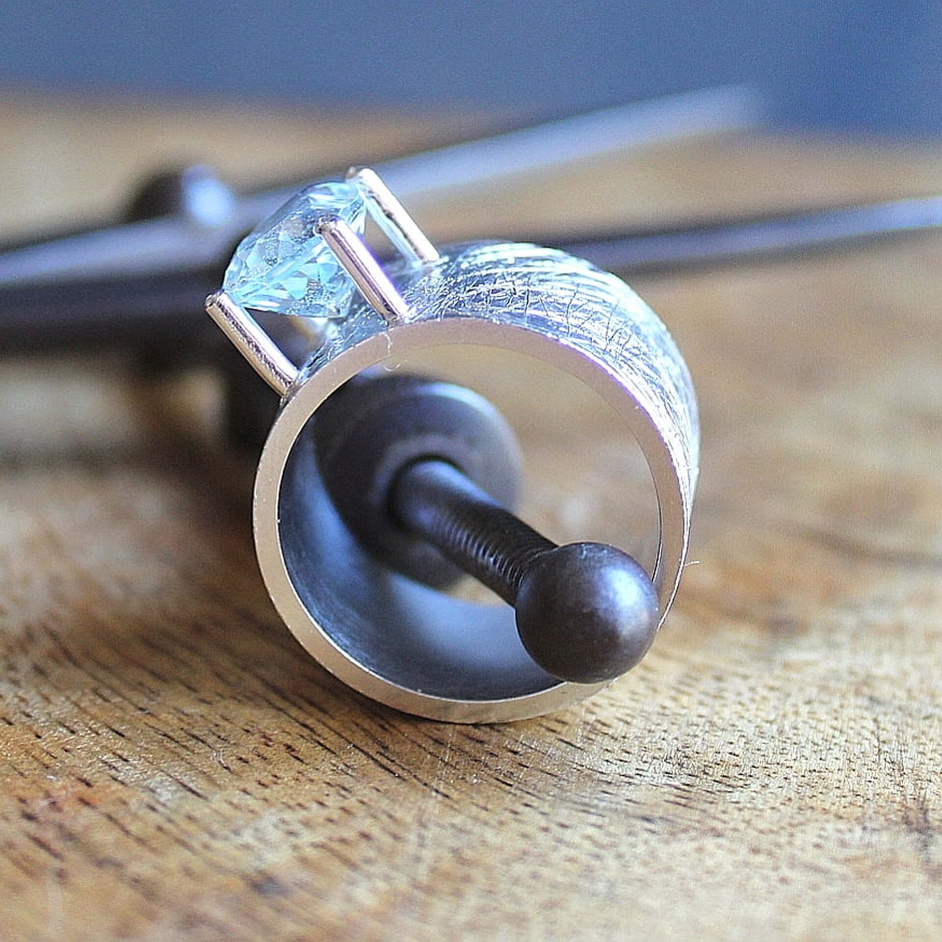 Anillo Isona Plata Topacio