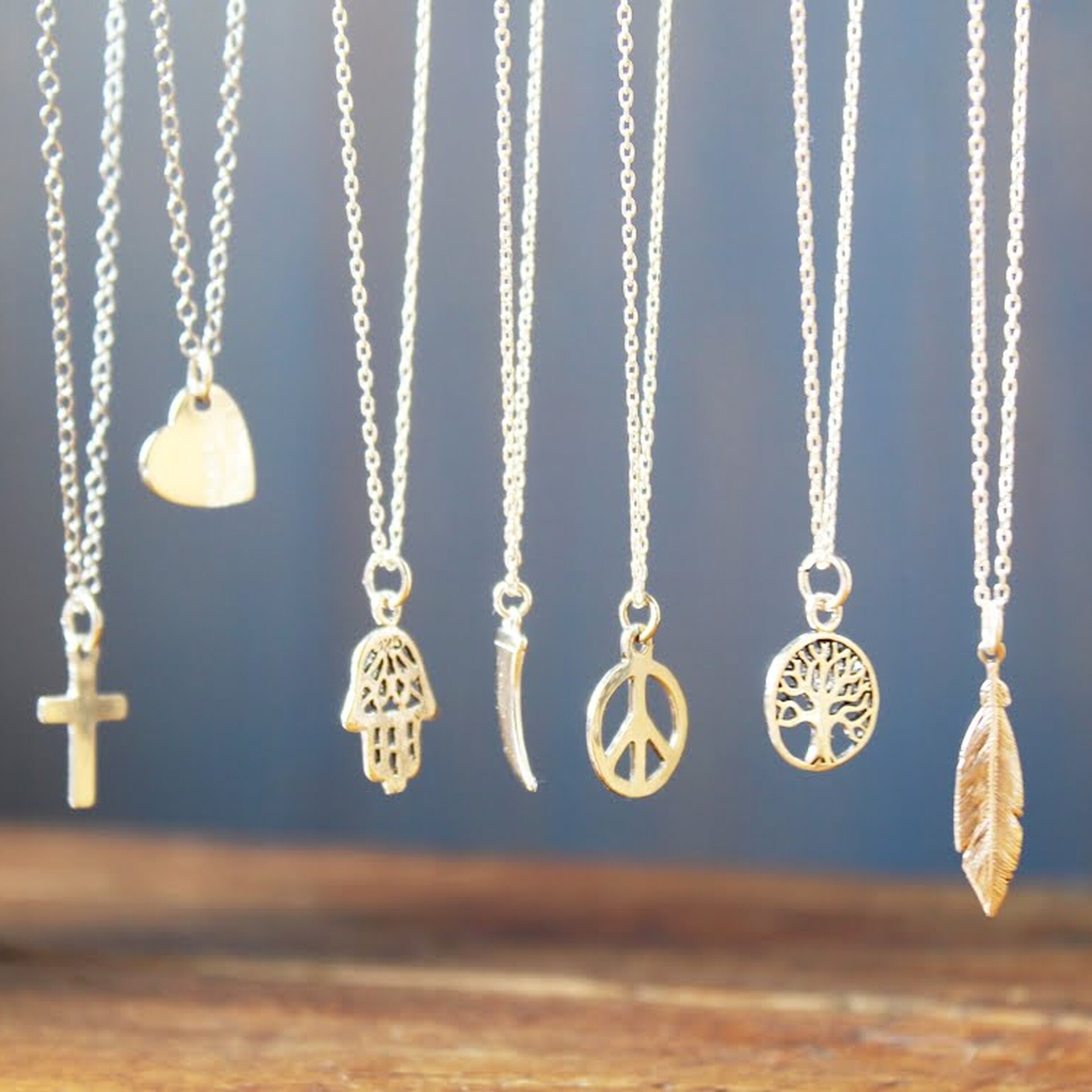 Colgante símbolos Plata