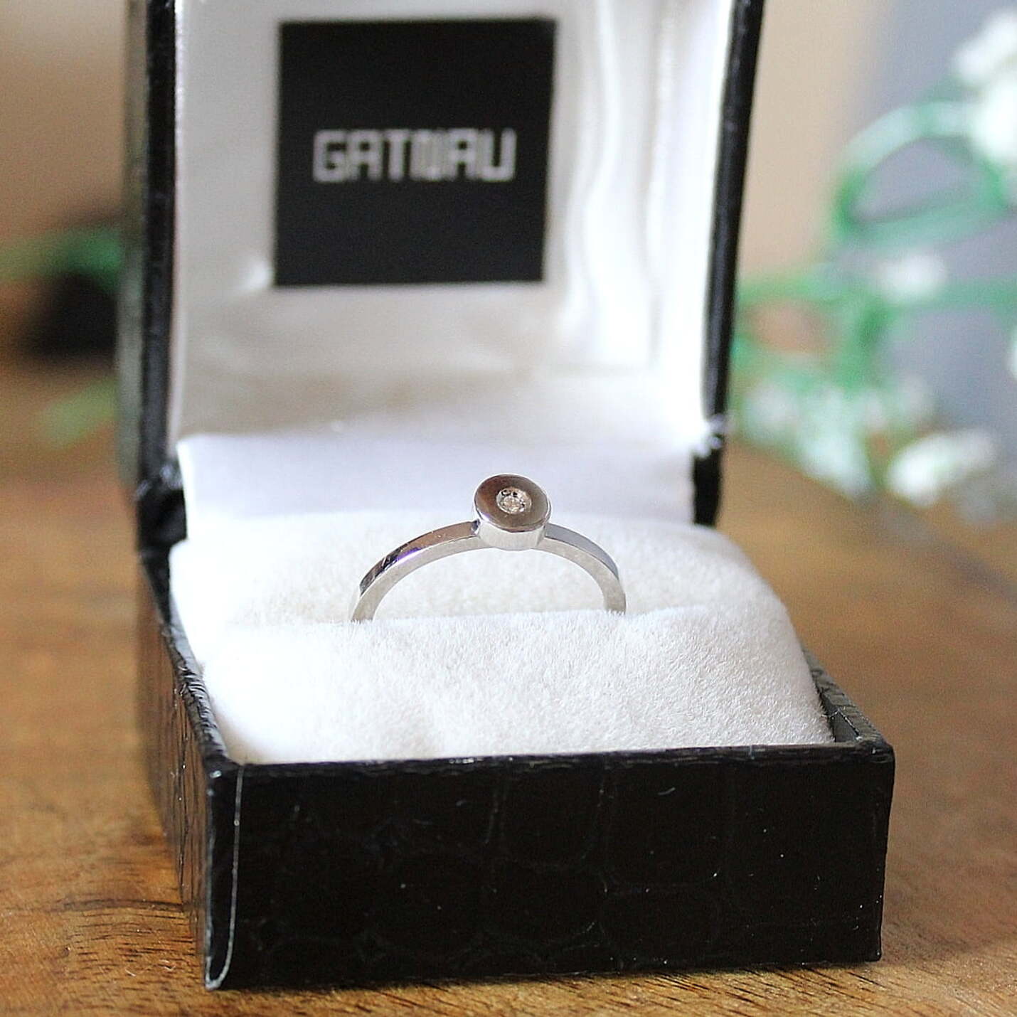 Anillo Nina Oro Diamante