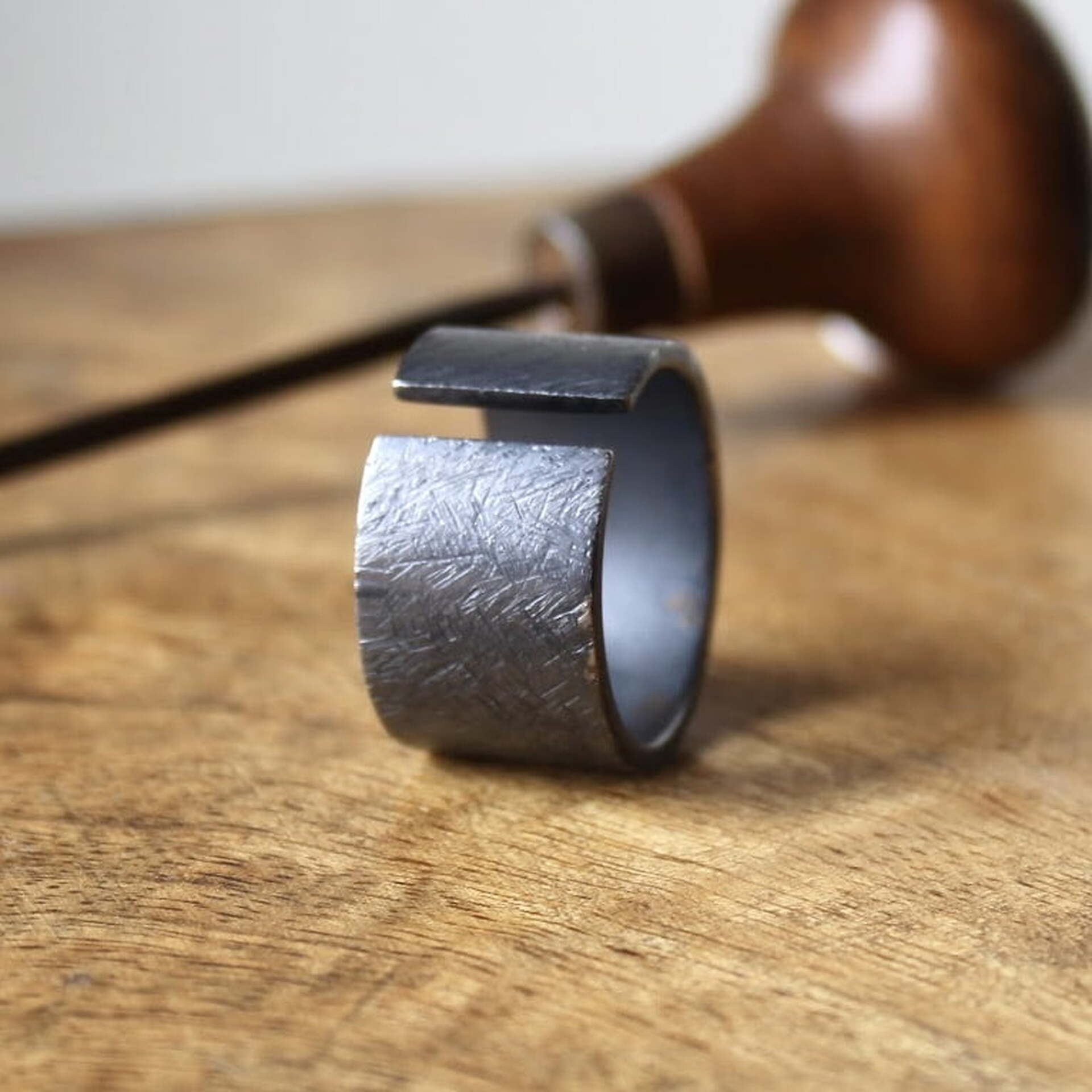 Joyas hechas a mano Anillo Rusk BLACK