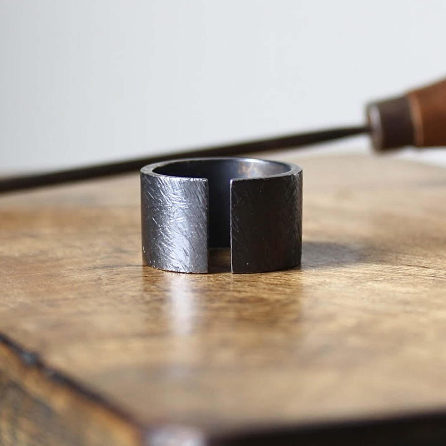 Joyas hechas a mano Anillo Rusk BLACK