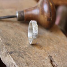 Joyas hechas a mano Anillo Zuri Plata