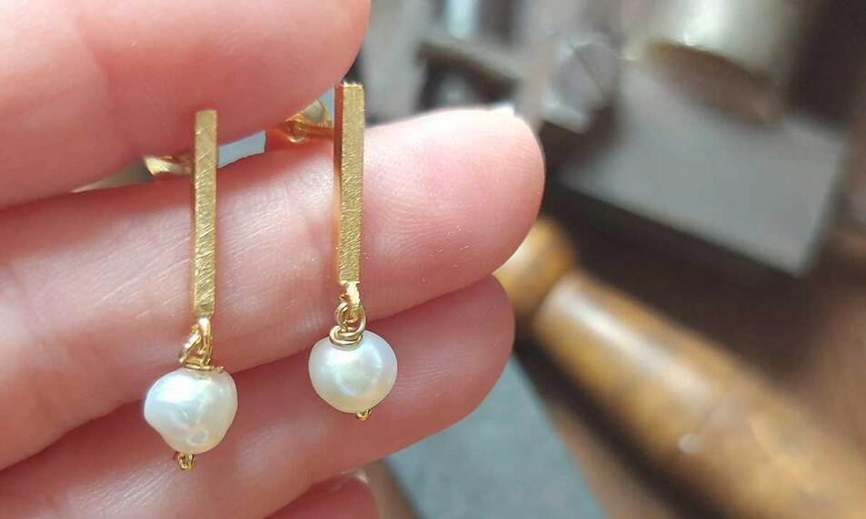 Pendientes de perlas